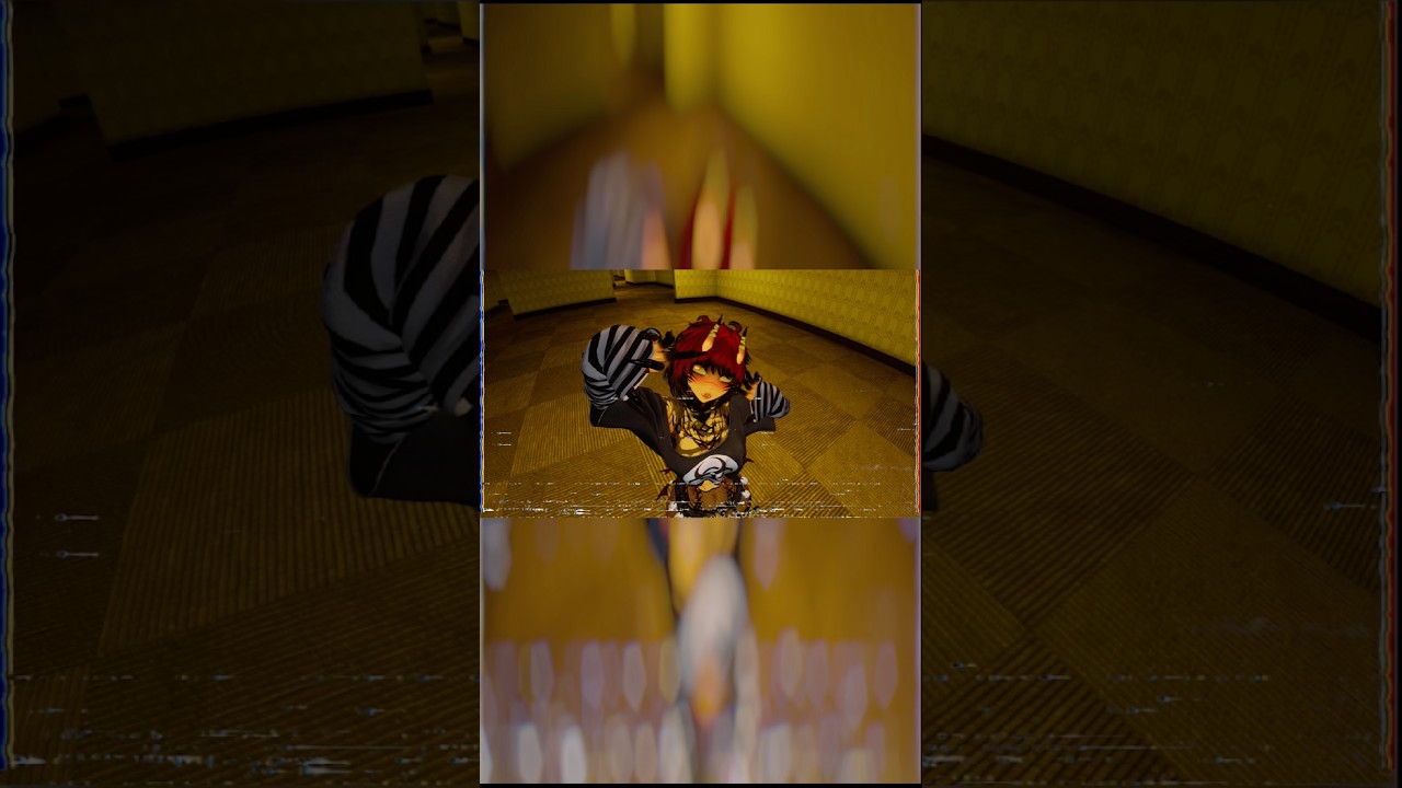 Little looper #enterthebackrooms #horror #backrooms #vr #vrchat #vtuber #loopingtherooms