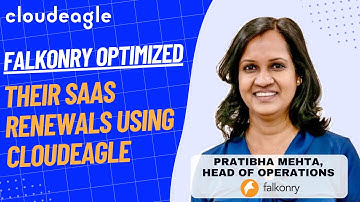 Falkonry Optimized Their SaaS Renewals Using CloudEagle