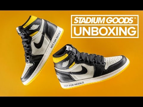 not for resale yellow jordan 1