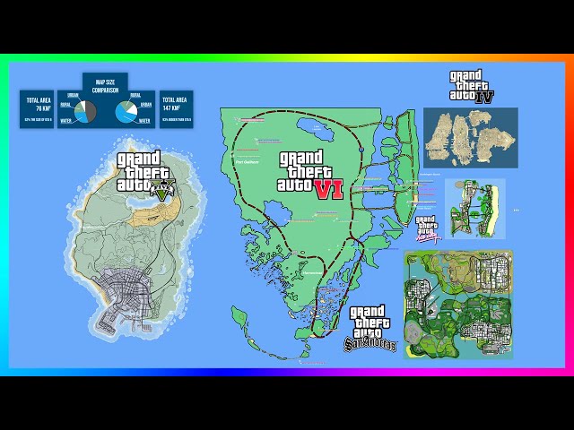 GTA V Map Size vs. GTA VI Map Size : r/GTA6