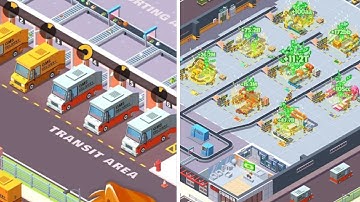 Idle Courier Tycoon - Max Level