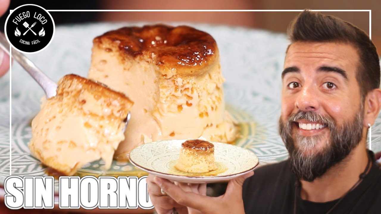 FLAN de CAFÉ Fácil y Rápido Sin Horno, Sin Microondas DELICIA!