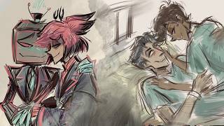Radiostatic Animatic: Breakdown Hallucinations - Vincent Whittman in the Psych Ward with Alastor