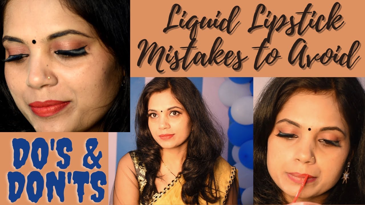 How To Apply Liquid Lipstick Perfectly | Liquid Lipstick Mistakes to Avoid 