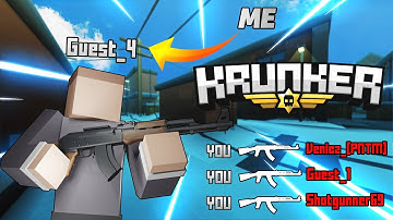 Playing Krunker.io as a Guest! (HACKS?)