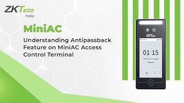 Understanding Antipassback Feature on MiniAC Access Control Terminal