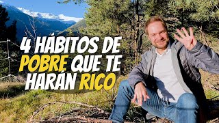 4 hábitos de 'pobres' que te harán rico