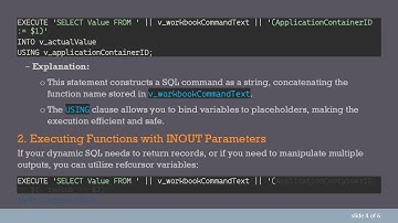 Mastering Dynamic SQL Execution in PostgreSQL