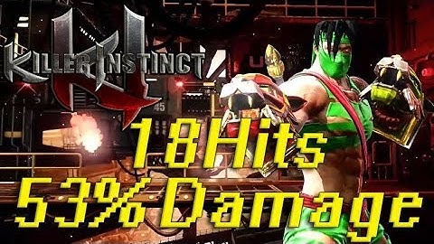 Killer Instinct: Jago Yummy Combo 18 hits 53%