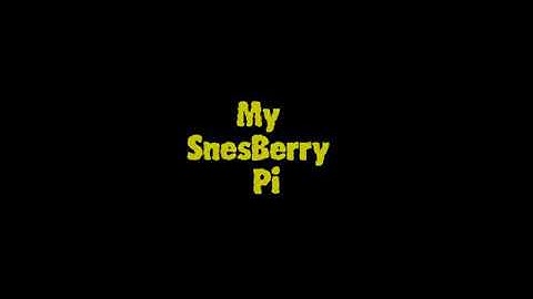 Super nintendo, raspberry pi 3. SnesBerry pi, snes