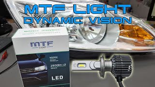 Обзор MTF Dynamic Vision LED H7. Сравниваем с Osram H7 и C6 LED. Замер мощности. Тест в фаре.