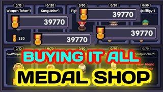 my heroes sea: BUYING ALL USEFULL ITEMS ON MEDAL SHOP screenshot 4