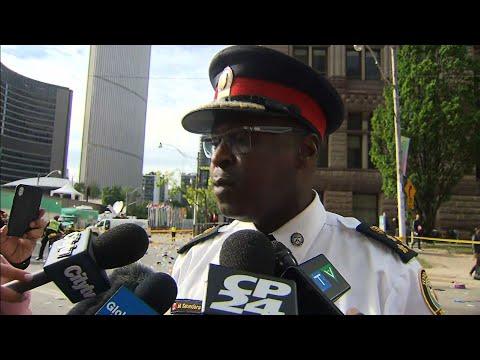 Police: 4 shot, 2 arrested at Raptors rally
