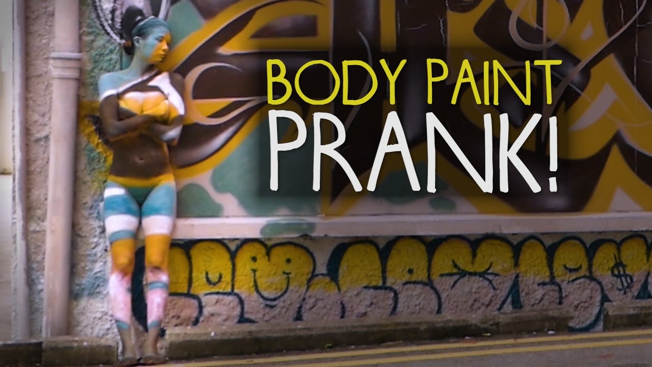Body Painting Prank