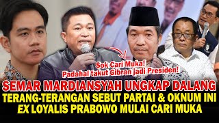 Blak-Blakan! Semar Mardiansyah Terang-terangan Ungkap Dalang Serangan Politik, Ada Partai \u0026 Oknum