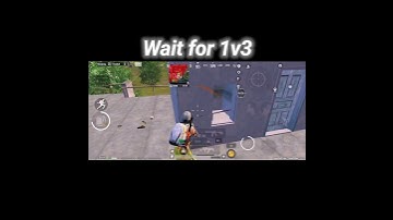 1v3 in bgmi/pubg on conquer lobby 😱😱 #bgmi #gaming #pubg #shorts