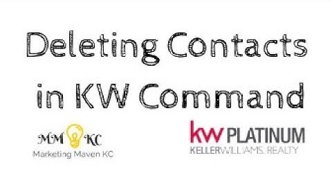 Deleting Contacts in KW Command