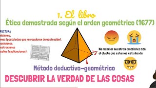 La Ética de Spinoza FÁCIL (PARTE 1 - Dios o Sustancia, atributos, modos, la felicidad)