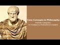 Aristotle, The Categories | In a Subject vs. Predicated of a Subject | Philosophy Core Concepts