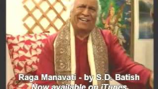 Raga Manavati by S D Batish 72 Melakarta of South India Carnatic tabla by Ashwin Batish