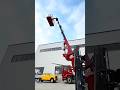 5-ton forklift with front-mounted boom crane and attached basket #中国制造工厂