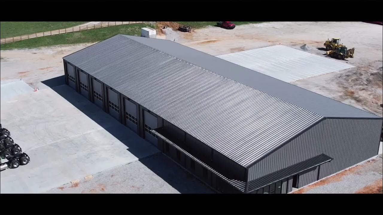 QUALITY BUILDING SYSTEMS HUNTSVILLE, AR COMMERCIAL TRUCK SHOP YouTube
