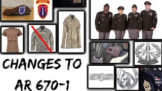 Changes To Ar 670 1 21 Youtube Changes To Ar 670 1 21 Youtube