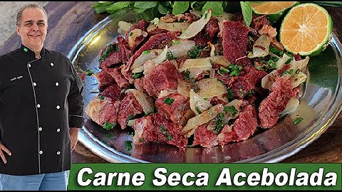 Precisa tirar a gordura da carne seca?