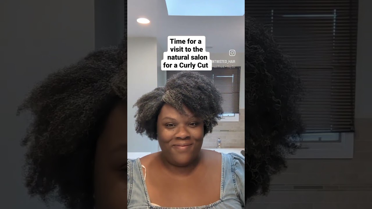 ✂️ Curly cut Salon Visit 