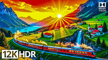 Breathtaking Landscapes 🌄 | 12K HDR 240FPS Dolby Vision Ultimate Relaxation