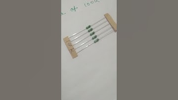color code of 100k resistor