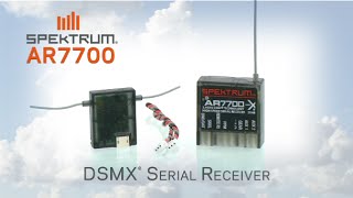 Spektrum AR7700 Serial Receiver with PPM/SRXL/Remote Receiver Output