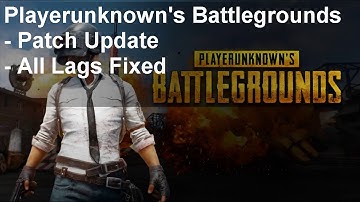 Black Screen Playerunknown’s Battlegrounds fix bug crashes