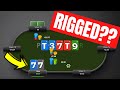 Is online poker RIGGED? - YouTube