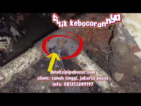JARANG ADA YANG TAU PIPA BOCOR DI BAWAH TANAH BISA DI TEMUKAN LOH!! CEK SEKARANG!!