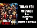 【IDN】Terima kasih atas dukungannya untuk "HiGH&LOW THE WORST X"!