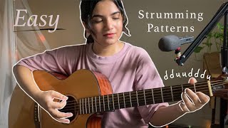 3 Beginners Strumming Patterns for Acoustic Guitar ~ Easy Guitar Lesson (Hindi) screenshot 5