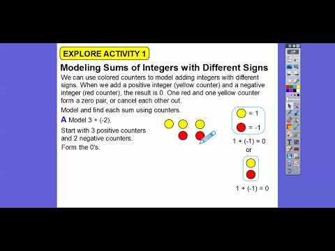 Adding Integers with