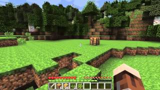 Minecraft Tutorial 1: Learning the Basics----Controls, Collecting and Placing Blocks, and More!