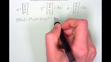 3 40 Normalization of a Vector