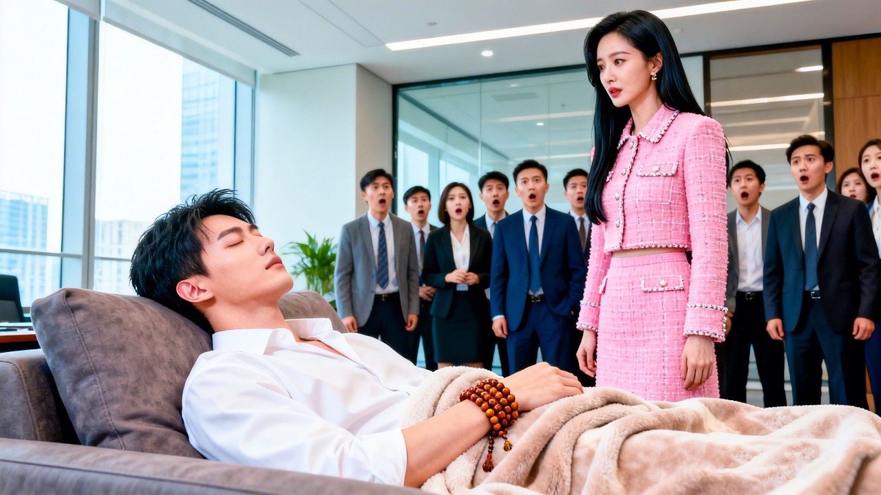 Cowok miskin tidur telanjang di kantor; CEO wanita suka & hidupnya jadi hebat!