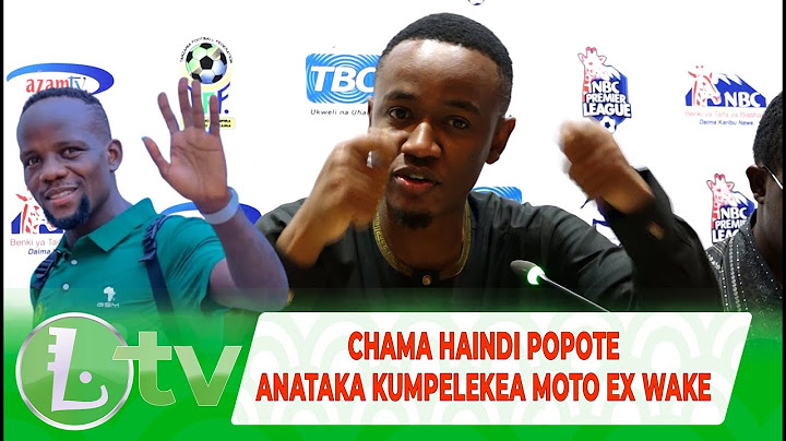 ALI KAMWE: CHAMA HAONDOKI ANATAKA KUMPELEKEA MOTO EX WAKE TAREHE 25
