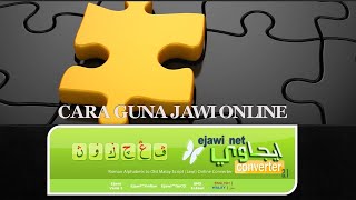 CARA NAK TUKAR RUMI KE JAWI ONLINE GUNA E-JAWI di http://www.ejawi.net/converterV2.php?go=rumi