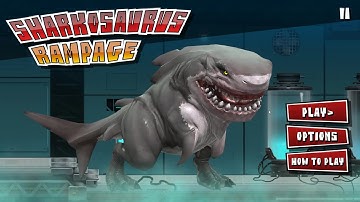 Sharkosaurus Rampage Walkthrough