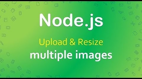 Node.js uploading image with multer and multer-sharp-resizer
