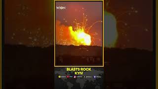 Russia Hits Ammunition Depot Near Kyiv, Massive Explosion Reported | WION Shorts