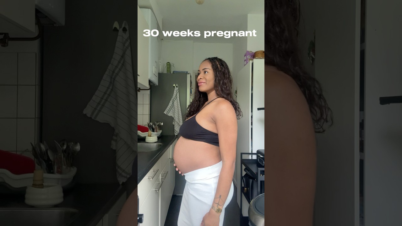 6 Weeks - 30 Weeks Bump Update😱🤰🏽 