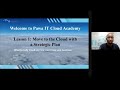 Session 1  lesson 1 introduction to cloud computing with the pawa it academy