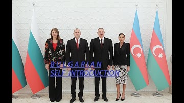 BULGARIAN SELF INTRODUCTION