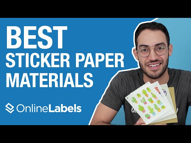 The Best Waterproof Sticker Papers for Making Labels & Decals